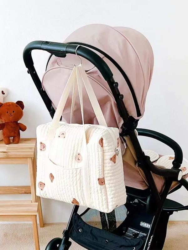 Baby Bear Pattern Stroller Storage Bag