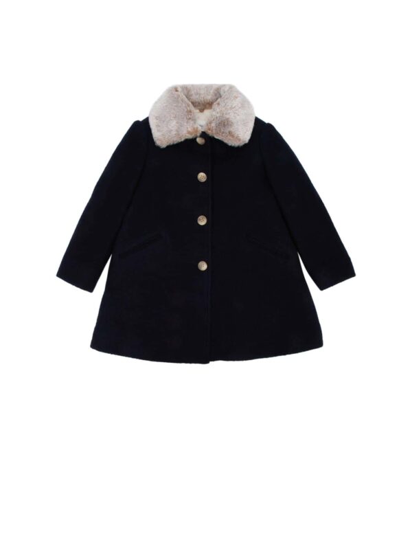 Bonpoint girls' coats NAVY BLUE