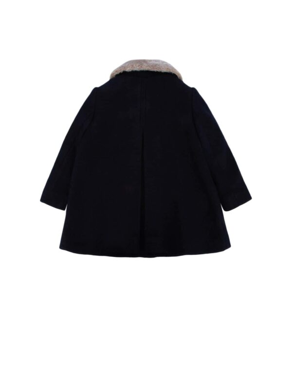 Bonpoint girls' coats NAVY BLUE - Image 2