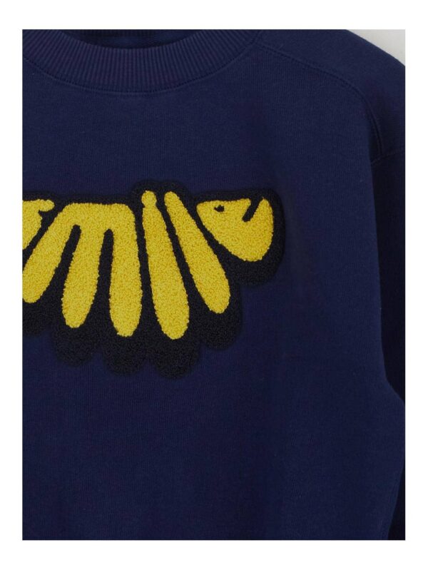 Bellerose girls knitted sweater BLUE - Image 3